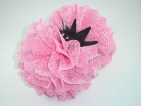 EMBROIDERY,LACE,FLOWER,BIG,HAIR,CLIP,WOMEN,BRIDE,WEDDING,FASHION,ACCESSORIES,UAE.DUBAI.ABUDHABI