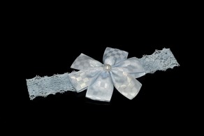 Light Blue Infant Toddler Headband, Newborn Hair Bow Headband, Soft headband, Best Headband